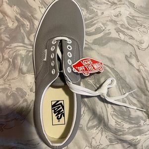 Mens Gray Vans Size 10
